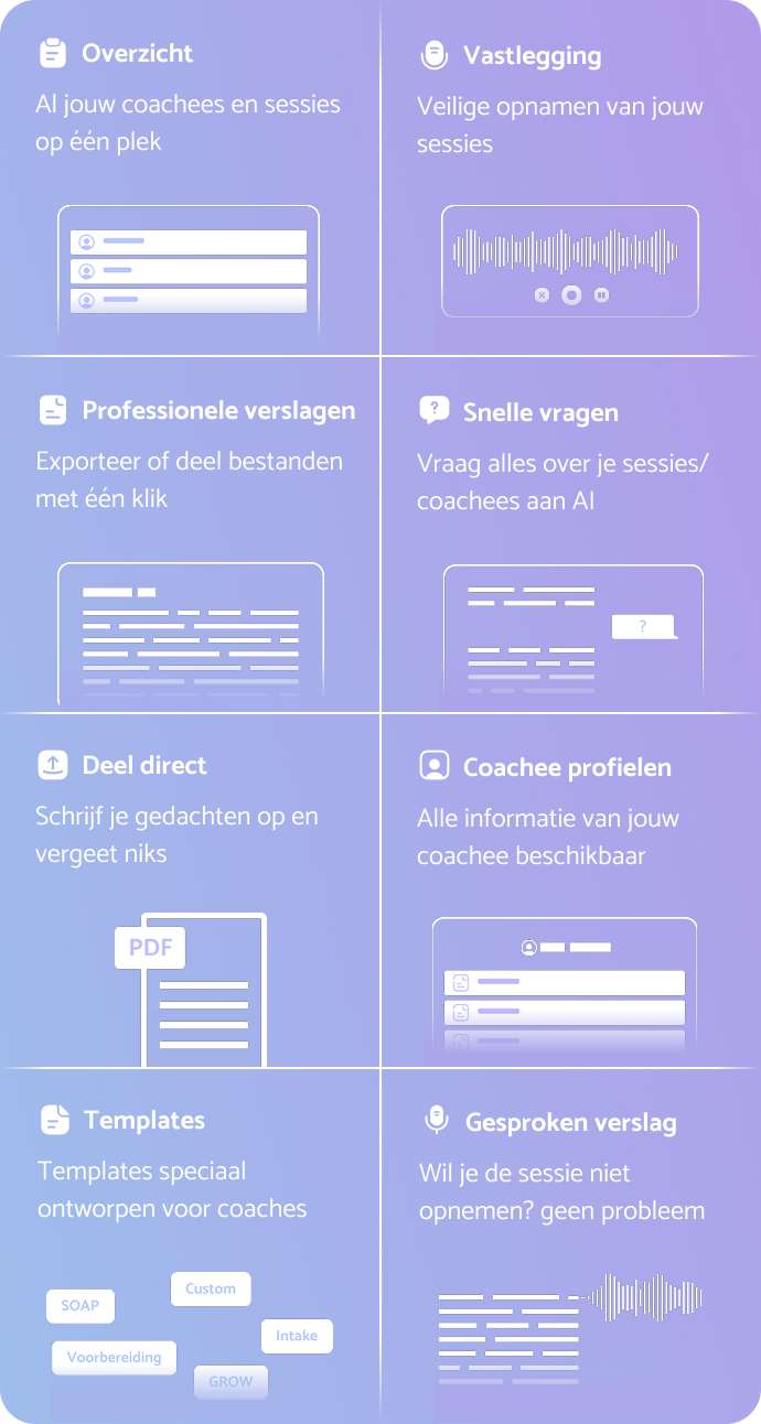 Rapply functies overzicht mobiel